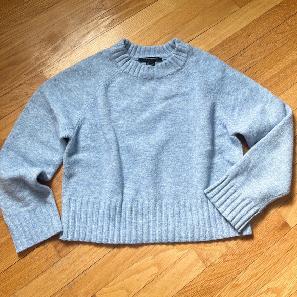 French Connection Sweaters - French Connection M marled Blue Sweater